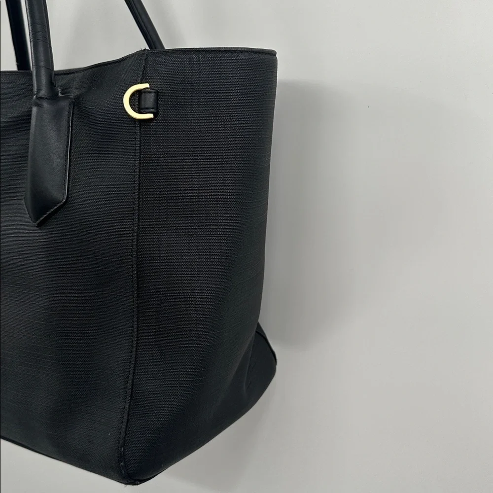 Dagne Dover Elegant Black Legend Signature Tote Bag
